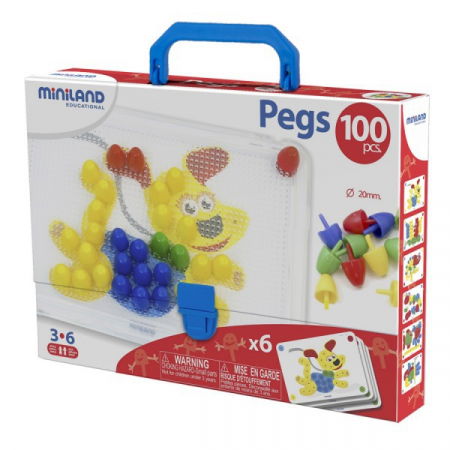 Jucarii Creativitate - Miniland-Mozaic-20-mm-Miniland