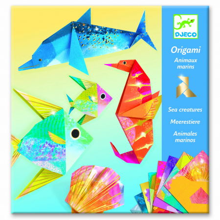 Ajándékok 5 éves gyerekeknek - Djeco-Origami - ocean