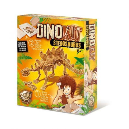 Játékok 6-8 éveseknek - Buki-France-Paleontologie-Dino-Kit-Stegosaurus