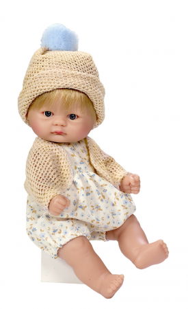 Játékok 3-5 éveseknek - Asivil S.L.-Papusa Bomboncin cu Caciulita Bej 20cm