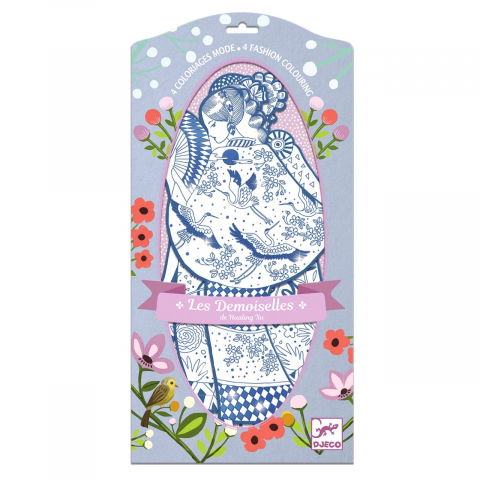 Divatparádé színező Laura és barátai, Djeco