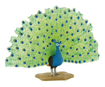 Jucarii sub 50 RON - Bullyland-Paun-Animal-figurina-pentru-copii