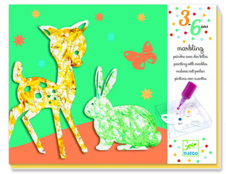 Iskolai felszerelések - Djeco-Pictura-cu-bile-din-sticla