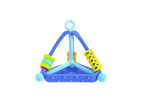 Top Branduri - Piramida senzoriala din silicon pentru bebelusi Wigloo