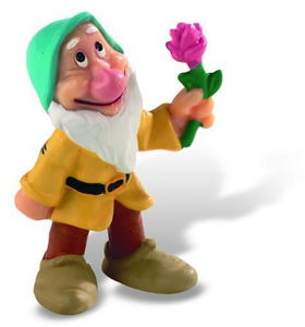 Játékok 2 éves kortól - Bullyland Piticul Bashful - Figurina din Alba ca Zapada