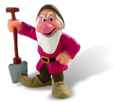 Játékok 2 éves kortól - Bullyland Piticul Grumpy - Figurina din Alba ca Zapada