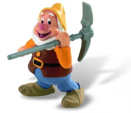 Játékok 2 éves kortól - Bullyland Piticul Happy - Figurina din Alba ca Zapada