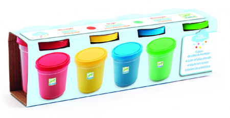 Jucarii Creativitate - Djeco-Plastilina-culori-clasice