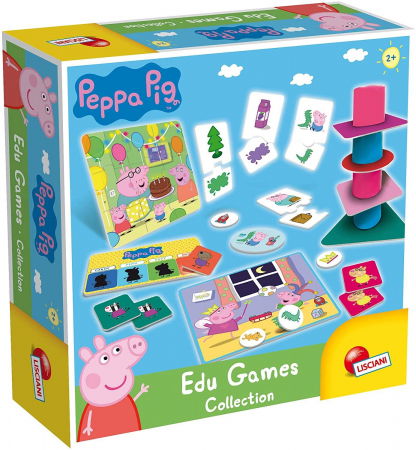 Memóriajátékok - Lisciani-Prima mea colectie de jocuri - Peppa Pig