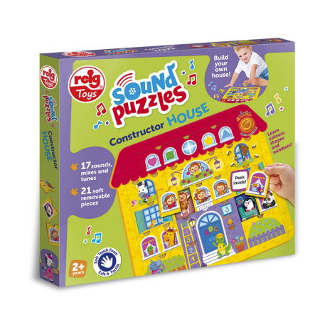 Cadouri botez - Reig Musicales-Puzzle cu sunete - Casa