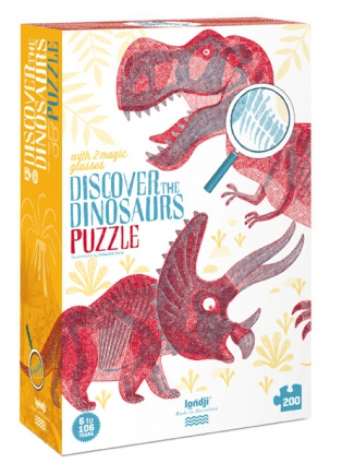 Jucarii educative - Londji-Puzzle-Londji-Descopera-dinozaurii