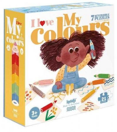 Kirakós játékok - Londji-Puzzle-Londji-Iubim-culorile