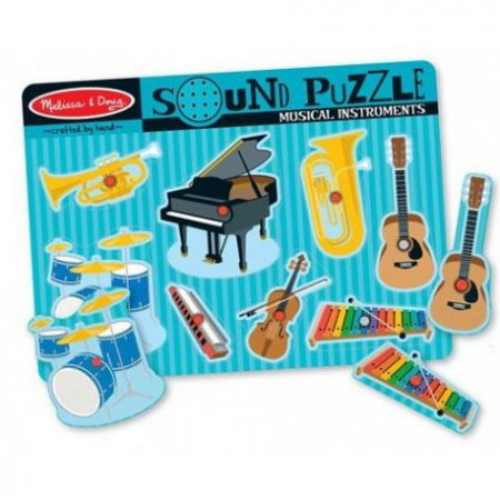 Zenei eszközök gyerekeknek - Melissa-Doug-Puzzle-sonor-Instrumente-muzicale