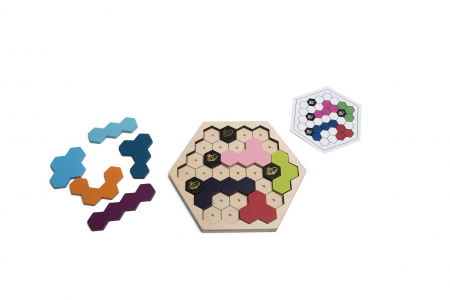 Ajándékok 7 éves gyerekeknek - BS Toys Puzzle Stupul Albinelor