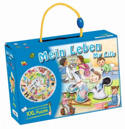 Kirakós játékok - Beleduc-Puzzle-XXL-Viata-Mea
