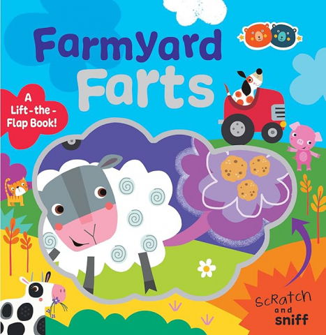 Játékok 1-3 éveseknek - Buddy&Barney-Razuieste Si Miroase - Farmyard Fart Book