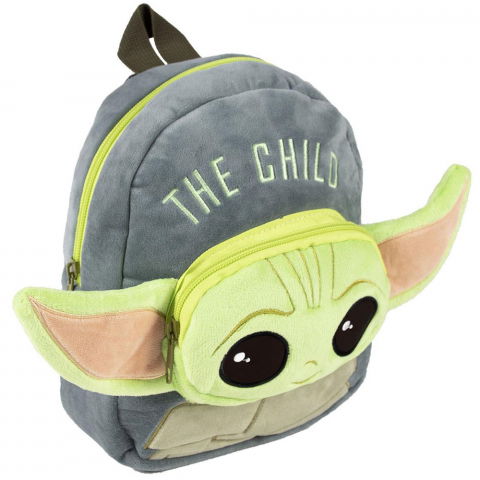 Játékok 3-5 éveseknek - Rucsac plusat Star Wars The Mandalorian, 18x22x8 cm