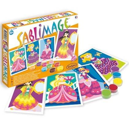 Jucarii 3-5 ani - Sentosphere-Sablimage-Printese-Deseneaza-cu-nisip-colorat