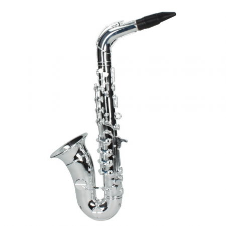 Zenei eszközök gyerekeknek - Reig-Musicales-Saxofon-plastic-metalizat-8-note
