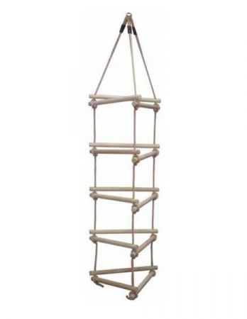 Kültéri játékok - KBT-Scara-din-franghie-cu-3-laturi-Loc-joaca-pentru-copii