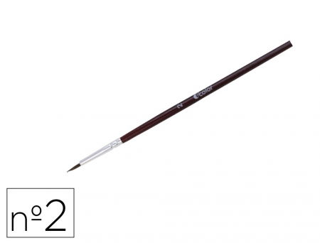 Kreativitást fejlesztő játékok - OColor-Set 10 pensule rotunde nr 2, din par de ponei