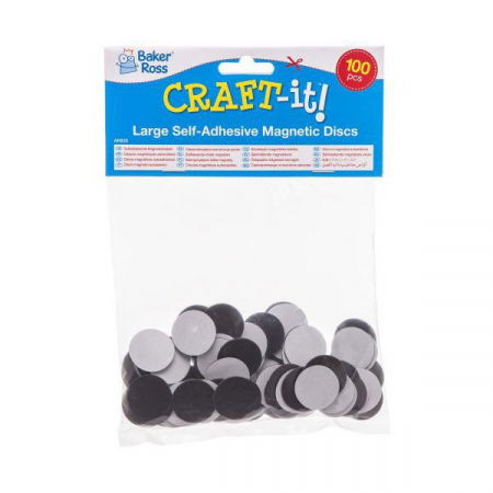 Kreativitást fejlesztő játékok - Baker Ross Set 100 Magneti Adezivi Mari - Baker Ross
