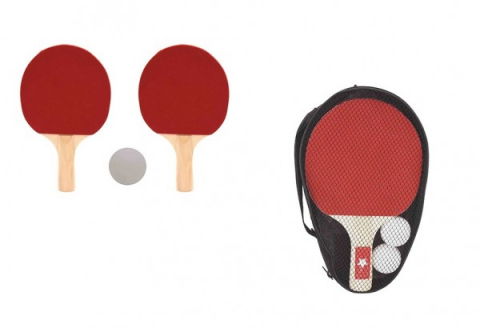 Játékok 0-12 hónaposoknak - Set 2 palete ping pong in husa cu 2 mingi incluse