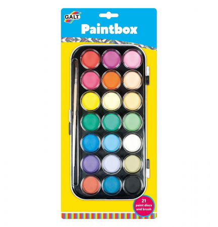 Kreativitást fejlesztő játékok - Galt-Set-21-acuarele-cu-pensula