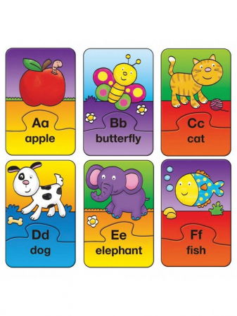 Játékok 3-5 éveseknek - Galt-Set-26-de-puzzle-uri-Alphabet-2-piese