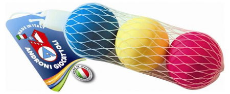 Játékok 3 éves kortól - Androni Giocattoli Set 3 mingi pentru tenis de plaja
