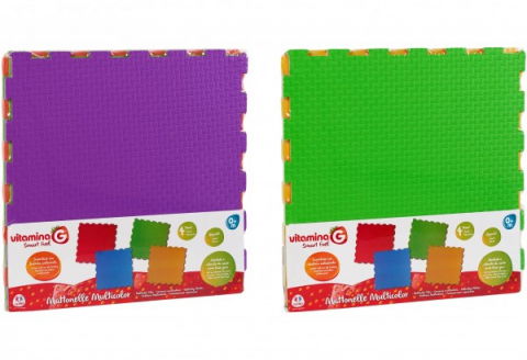 Játékok 0-12 hónaposoknak - Set 4 piese gigant puzzle din spuma Eva Globo