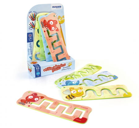 Ajándékok 7 éves gyerekeknek - Miniland-Set-4-tablite-prescriere-Miniland