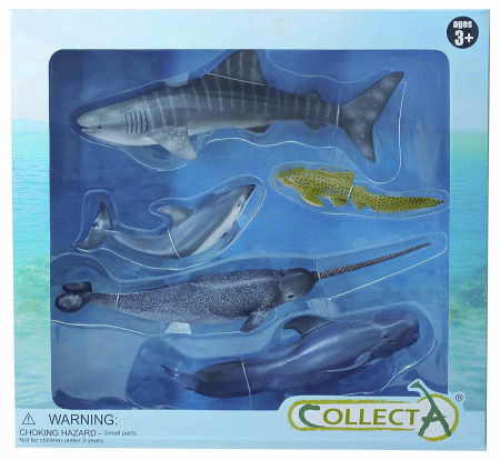 Cadou copii 3 ani - Collecta-Set-5-figurine-Lumea-Acvatica-Collecta