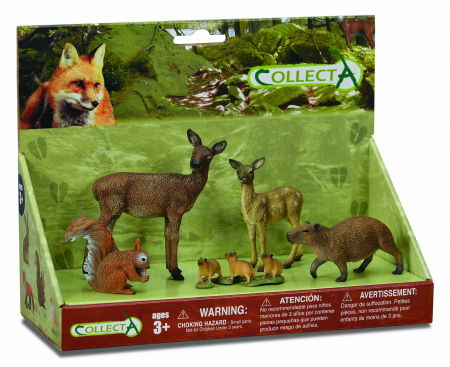 Cadou copii 3 ani - Collecta-Set-5-figurine-Lumea-Padurii-Collecta