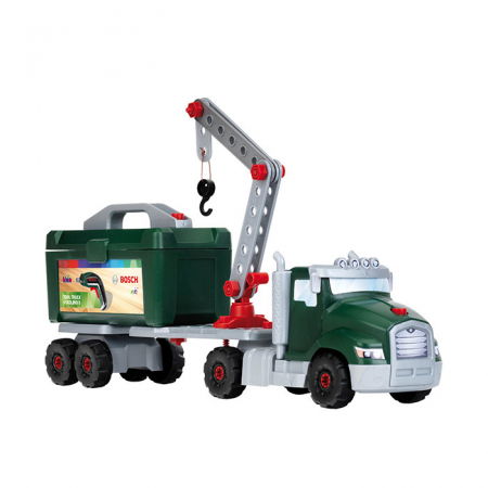 Szezonális játékok - Klein-Set camion cu trusa scule Ixolino Bosch