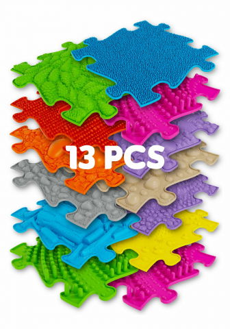 Ajándékok gyerekeknek - Set covorase ortopedice senzoriale puzzle Huge 1A Muffik