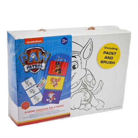 Black Friday játékok - WinsHolland-Set creativ 3 mini canvas, pe sfoara Paw Patrol
