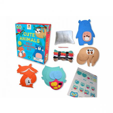 Jucarii 1-3 ani - Buddy&Barney Set de cusut - Lumea Animalelor