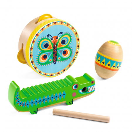 Akciók - Djeco Set de instrumente muzicale de percutie Djeco