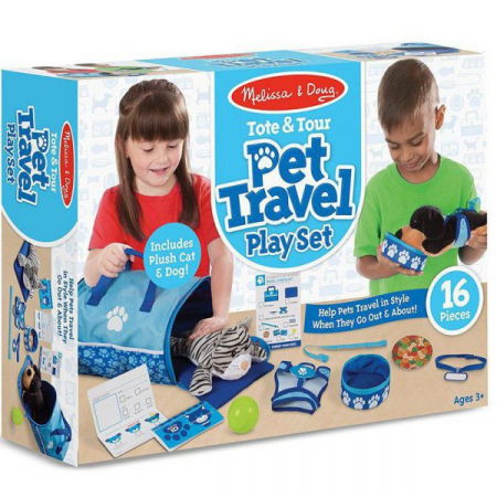 Minden játék - Melissa-Doug-Set-De-Joaca-Animalele-De-Companie-Calatoresc