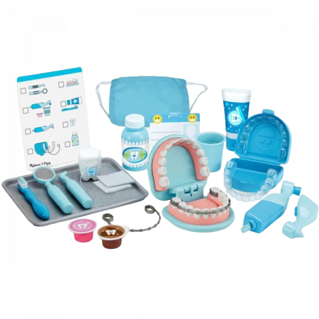 Mesemondás - Melissa & Doug-Set de joaca educativ La Dentist Melissa&Doug MD8611