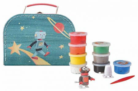 Érzékelést fejlesztő játékok - Egmont-Toys-Set-de-modelaj-cu-plastilina-Astro-Robot