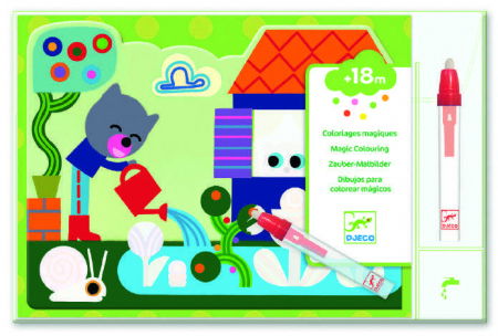 Jucarii Creativitate - Djeco-Set-pictura-cu-apa-in-gradina