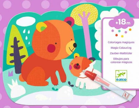 Jucarii Creativitate - Djeco-Set-pictura-cu-apa-in-padure