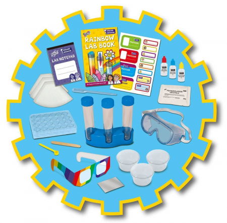 Játékok 3-5 éveseknek - Galt-Set-experimente-Rainbow-lab