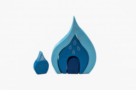 Formák és válogatás - Marc toys-Set handmade Marc toys, Casuta apei