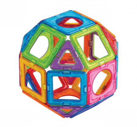 Szezonális játékok - Clics-toys-Set-magnetic-de-construit-Magformers-Basic-Plus-26-piese