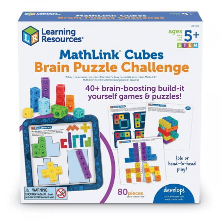 Keresztelő ajándékok - Learning Resources Set MathLink - Colectie de jocuri de logica