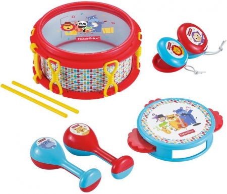 Zenélő játékok babáknak - Reig-Musicales-Set-muzical-Animalute-Fisher-Price