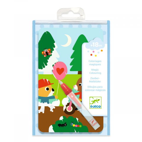 Vízfestő készlet A parkban, Djeco